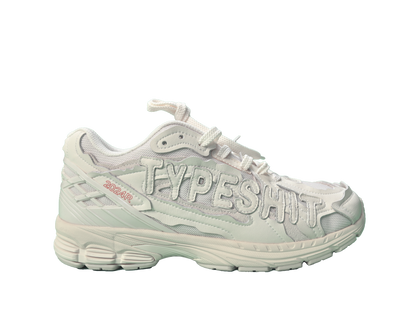 All White - TypeShit Shoes