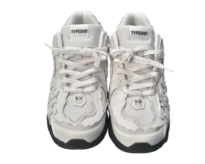 Black and White - TypeShit Shoes