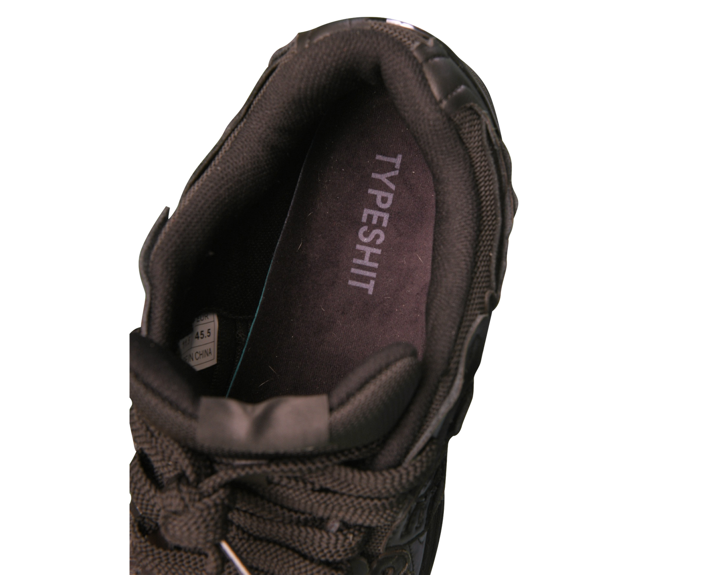 All Black -TypeShit Shoes