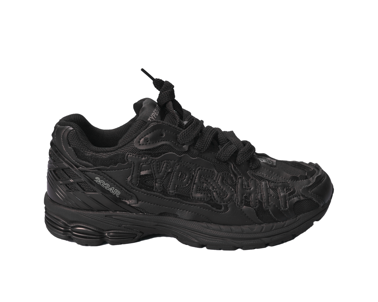 All Black -TypeShit Shoes